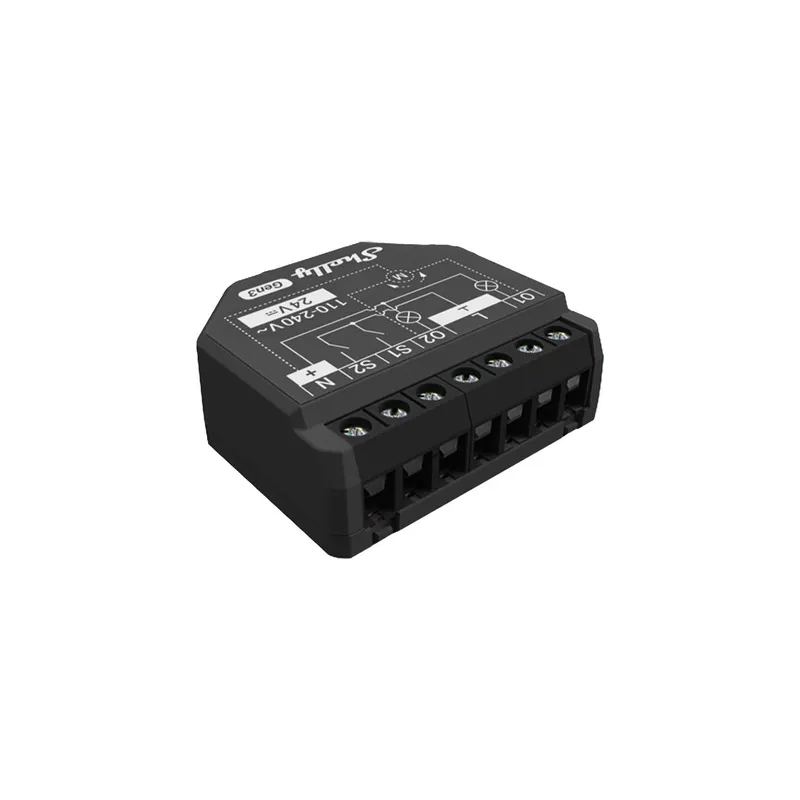 Shelly 2PM Gen3 2-channel Controller, WiFi/Bluetooth (energy measurement)